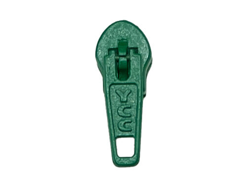 Pine Green Standard #3 Pinlock Zipper Pull Bulk