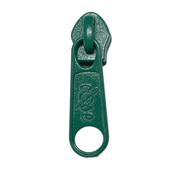 Pine Green Heavy Duty #5 Non-Lock Zipper Pull Bulk