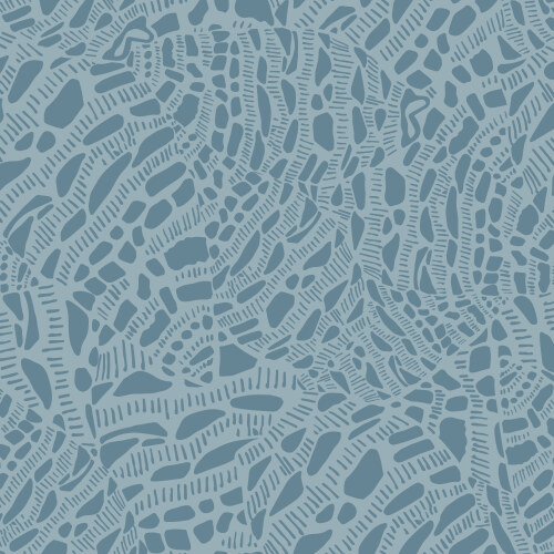 Neverending 108in in Blue from Seashell Serenade by Jayme Murray for Cloud9 Fabrics (Avail Jan)