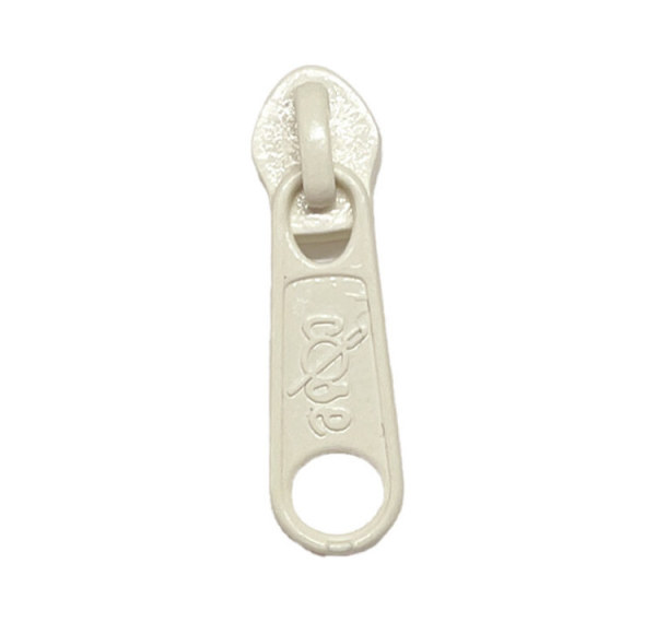 Cream Heavy Duty #5 Non-Lock Zipper Pull Bulk