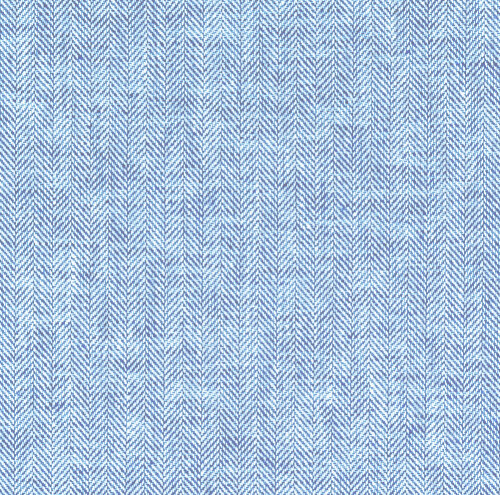 Sky Blue Yarn Dyed Twill Stripe Linen Cotton Blend From Carbury By Modelo Fabrics