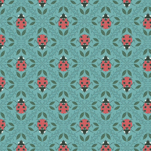 Ladybird from Eventide by Jillian Anderson for Cloud9 Fabrics (Avail Mar)