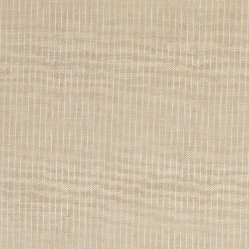 Sand Yarn Dyed Fine Stripe Linen Cotton Blend From Carbury By Modelo Fabrics