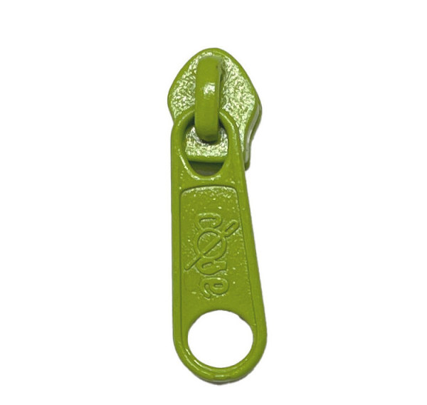 Chartreuse Heavy Duty #5 Non-Lock Zipper Pull Bulk