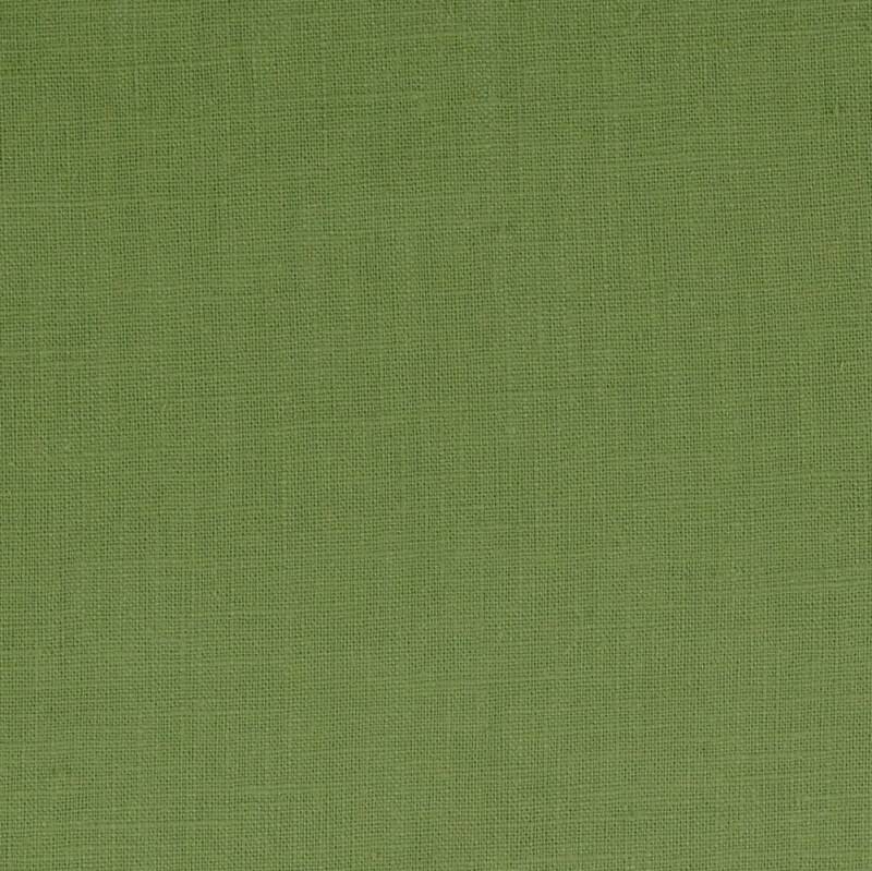 Grass Green Washed Linen From Carlow By Modelo Fabrics (Due Aug)