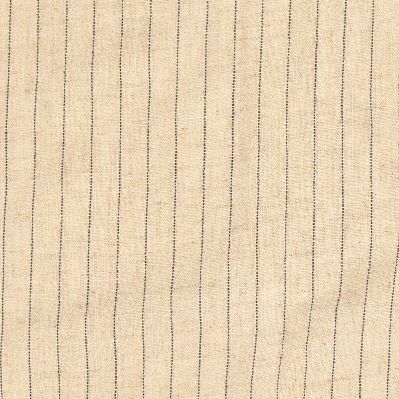 Natural Stripe Viscose Linen Slub From Berkley By Modelo Fabrics (Due Sep)