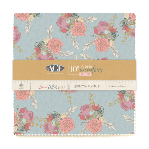 10in Fabric Wonders from Love Letters by Becca Plymale for AGF (Avail Apr)