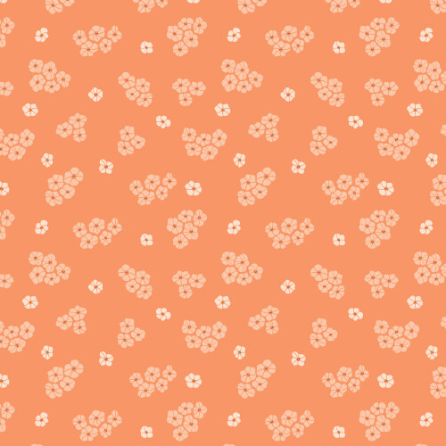 Delightful Ditsy from Florissima in Coral by Juliana Tipton for Cloud9 Fabrics (Avail Apr)