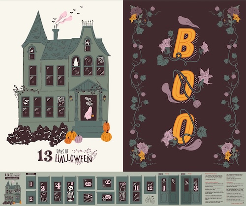 13 Days of Halloween Panel from Ghostly & Haunted by AGF Studio for AGF (Avail Jun)