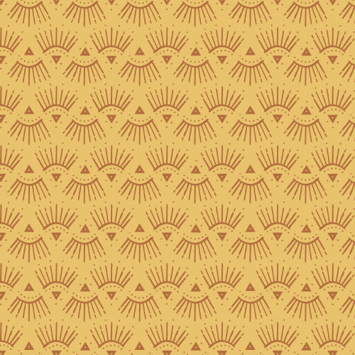 Shine from Florissima in Gold by Juliana Tipton for Cloud9 Fabrics (Avail Apr)