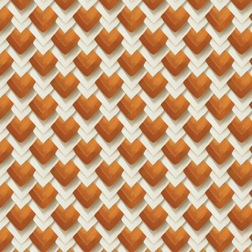 Diamonds in Orange from Bali Dreams by Penn Gray Design for Cloud9 Fabrics (Due Jan)
