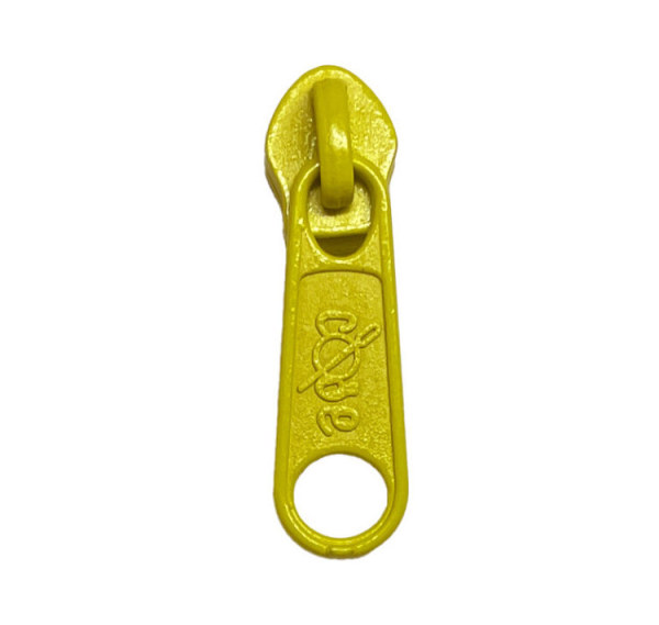 Yellow Heavy Duty #5 Non-Lock Zipper Pull Bulk