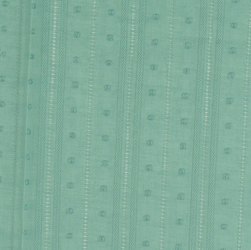 Sea Green Dobby Voile From Kaibo By Modelo Fabrics