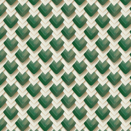 Diamonds in Green from Bali Dreams by Penn Gray Design for Cloud9 Fabrics (Due Jan)