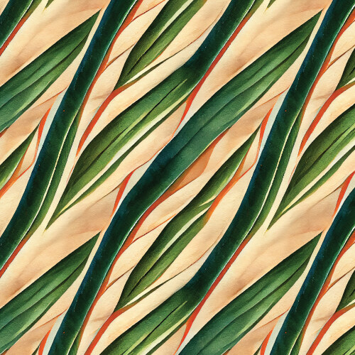 Red Palms from Bali Dreams by Penn Gray Design for Cloud9 Fabrics (Avail Jan)