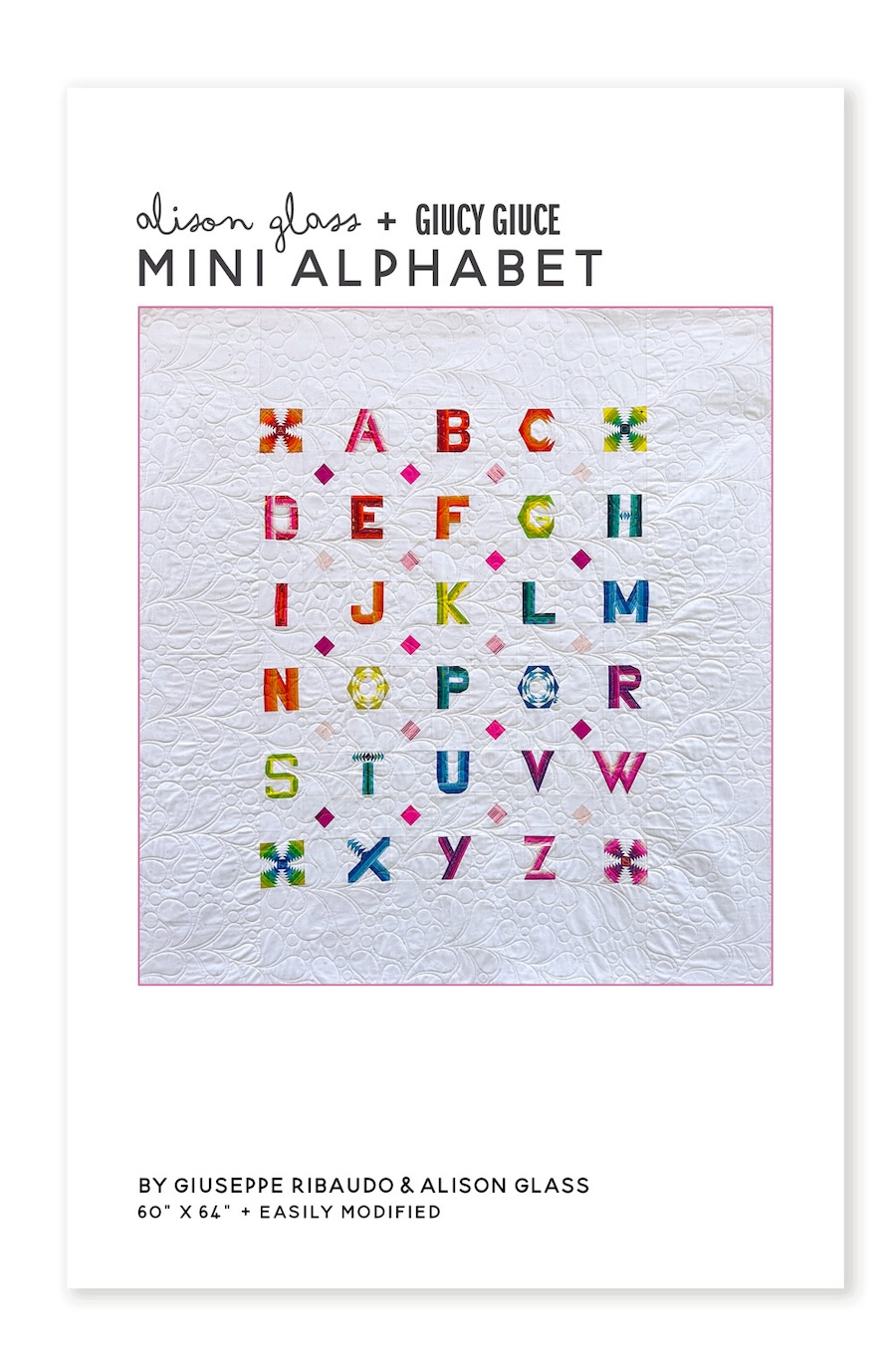 Mini Alphabet Quilt Pattern By Alison Glass