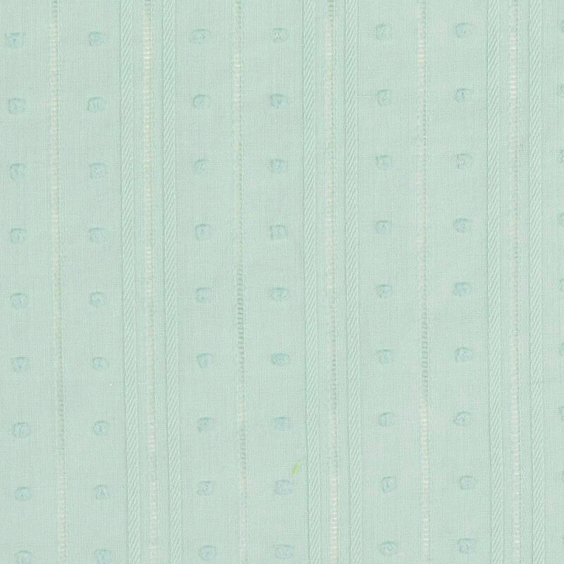 Mint Green Dobby Voile From Kaibo By Modelo Fabrics