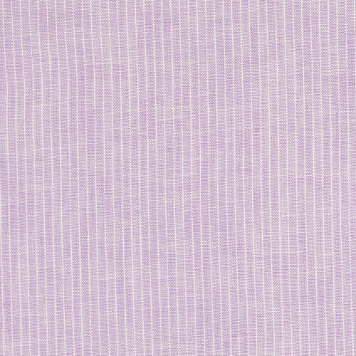 Lavender Yarn Dyed Fine Stripe Linen Cotton Blend From Carbury By Modelo Fabrics