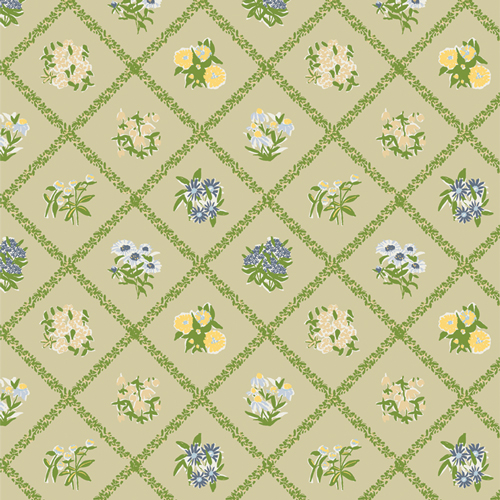 Cottage Garden Abloom from Potager by Sharon Holland for AGF (Avail Mar)