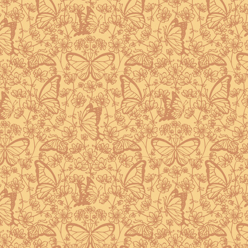 Terrace in Gold from Eventide by Jillian Anderson for Cloud9 Fabrics (Avail Mar)