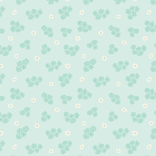 Delightful Ditsy from Florissima in Mint by Juliana Tipton for Cloud9 Fabrics (Avail Apr)