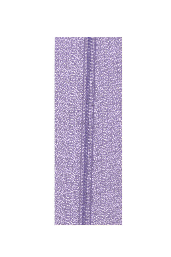 Lilac Standard #3 Continuous Zipper Tape Bulk